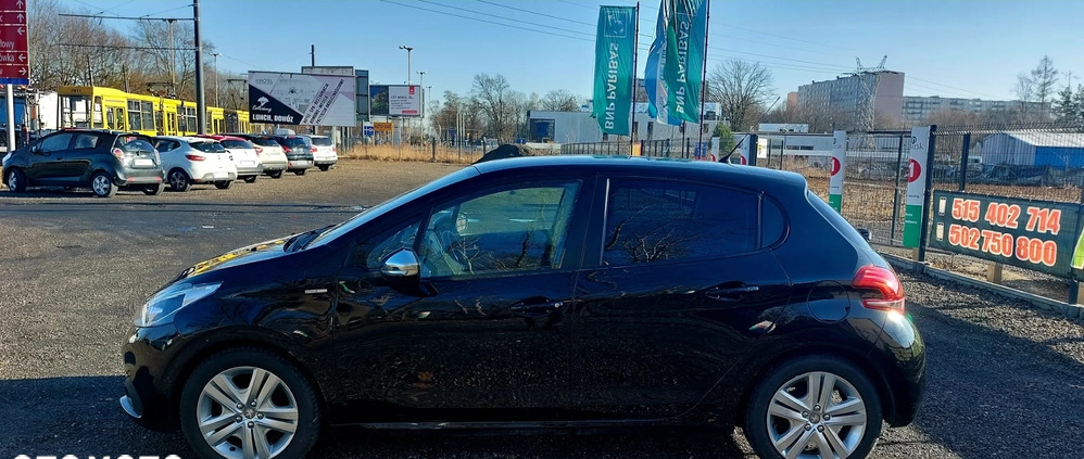 Peugeot 208 cena 34500 przebieg: 79000, rok produkcji 2017 z Mikołajki małe 407